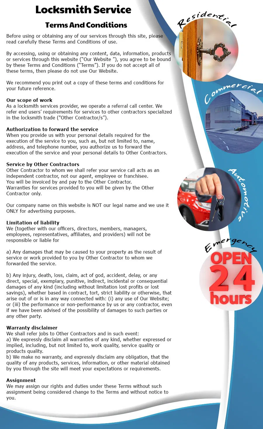 Woodside Locksmith Service Woodside, NY 347-897-6368 - terms-ls